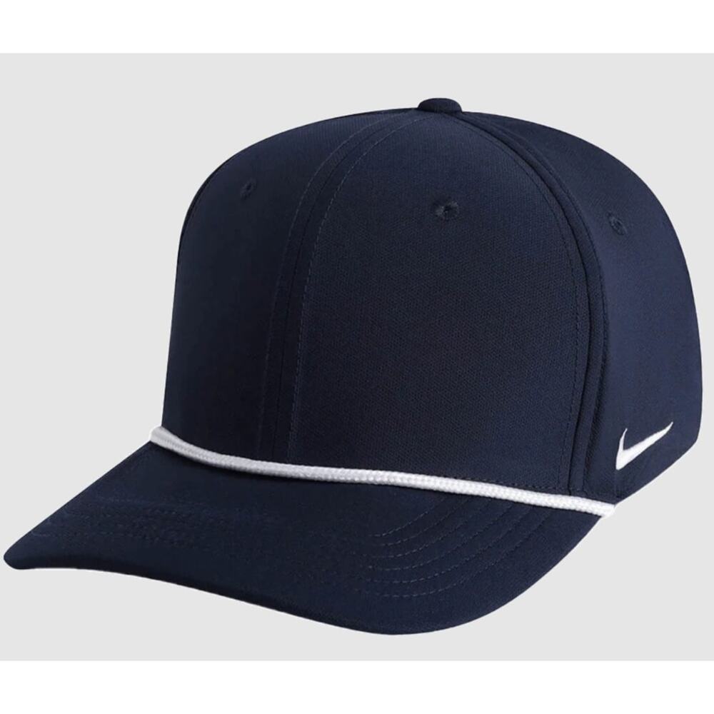 NWT NIKE Team Rise Rope Cap Hat Active Adjustable Golf Tennis Sportswear